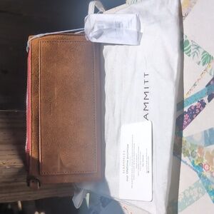 Hammitt Allen Pocket mahogany suede